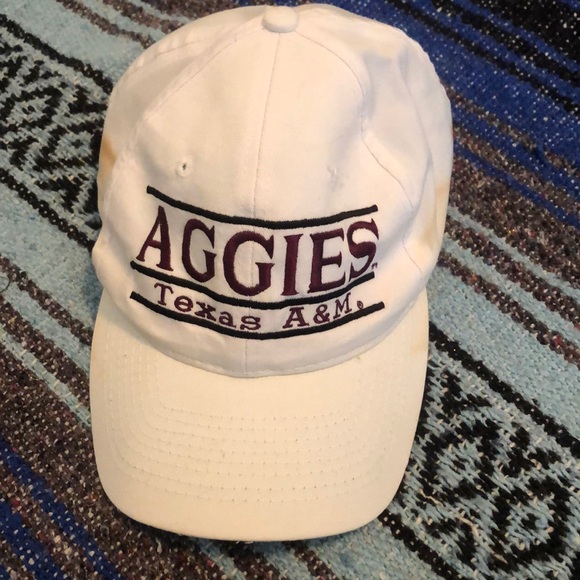 Vintage 90s The Game Texas A&M Aggies Snap Back Hat - Picture 2 of 13